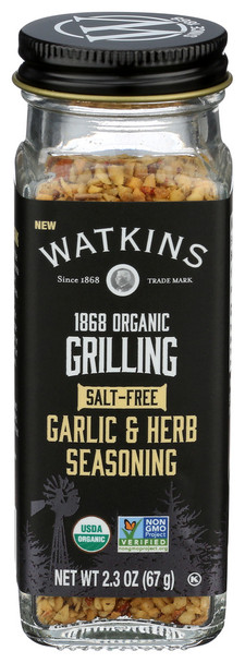 Watkins Seasoning Grlchrb Sf Org - Case of 12 - 2.600 OZ