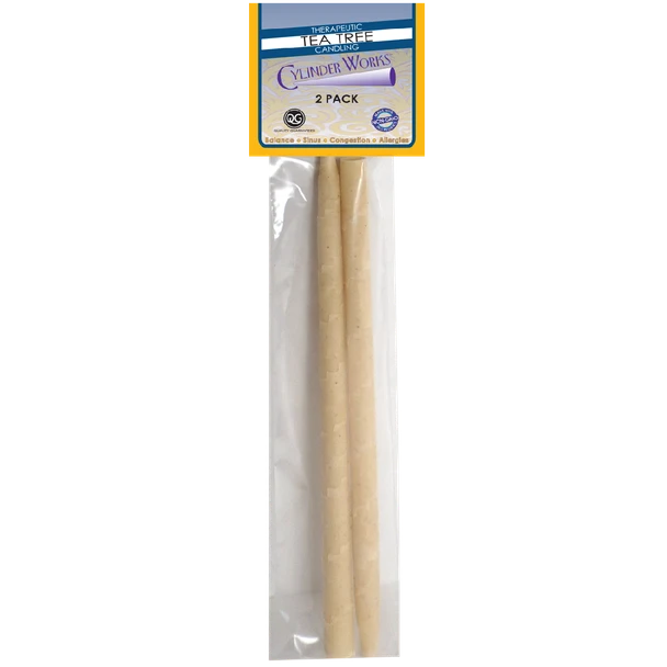 Cylinder Works Tea Tree Ear Candles 2 pack