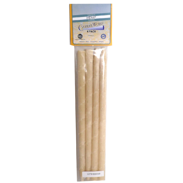 Cylinder Works Hemp Paraffin Ear Candles 4 pack