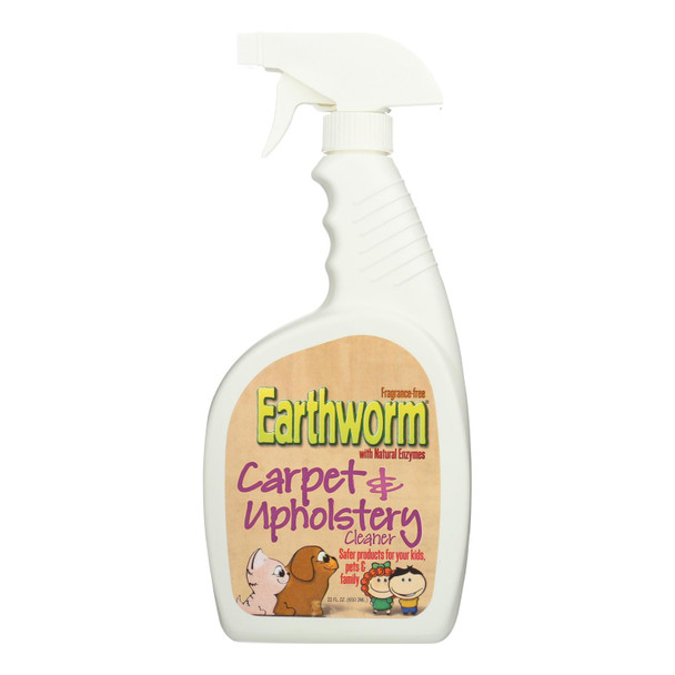 Earthworm Carpet And Upholstery Cleaner - Case Of 6 - 22 Fl Oz.