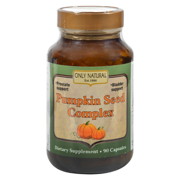Only Natural Pumpkin Seed Complex 700 Mg 90 Capsules