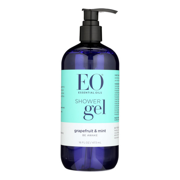 Eo Products Shower Gel - Grapefruit And Mint - 16 Fl Oz