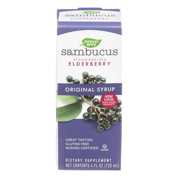 Nature's Way - Sambucus Original Syrup - 4 Fl Oz