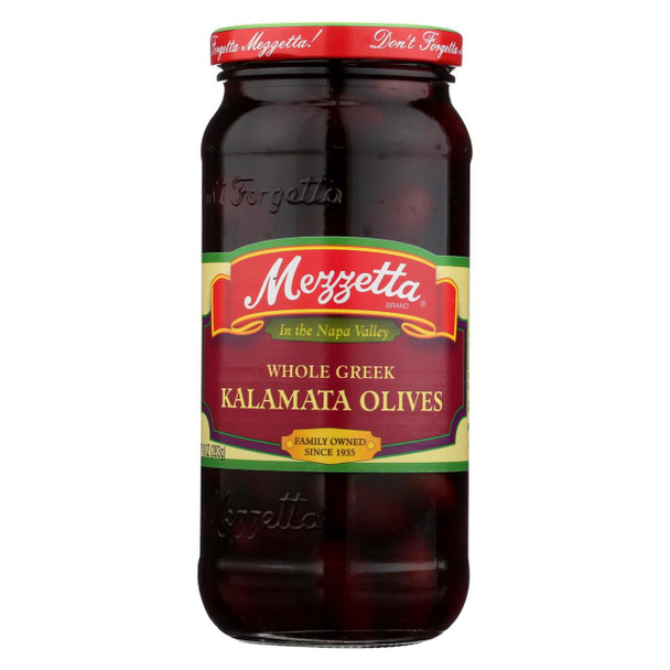 Mezzetta Kalamata Olives - Case Of 6 - 10 Oz.
