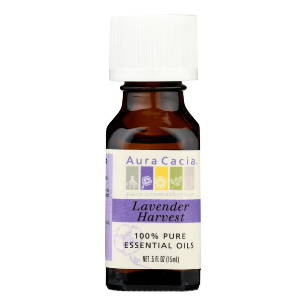 Aura Cacia - Pure Essential Oil Lavender Harvest - 0.5 Fl Oz