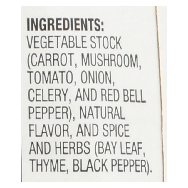 Kitchen basics vegetable stock case of 12 32 fl oz pure modern