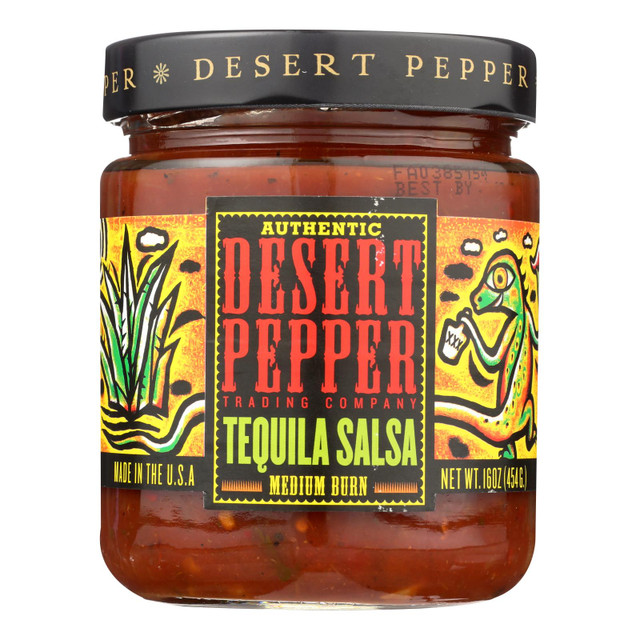 Desert Pepper Trading Cantina Salsa Medium Red Case Of 6 16 Oz