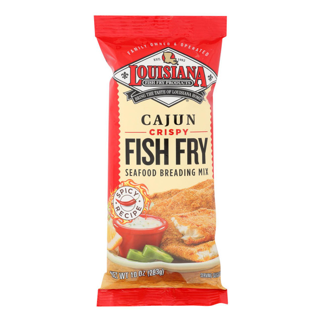 Zatarain's Fish Fry Seasoned Case Of 12 10 Oz.