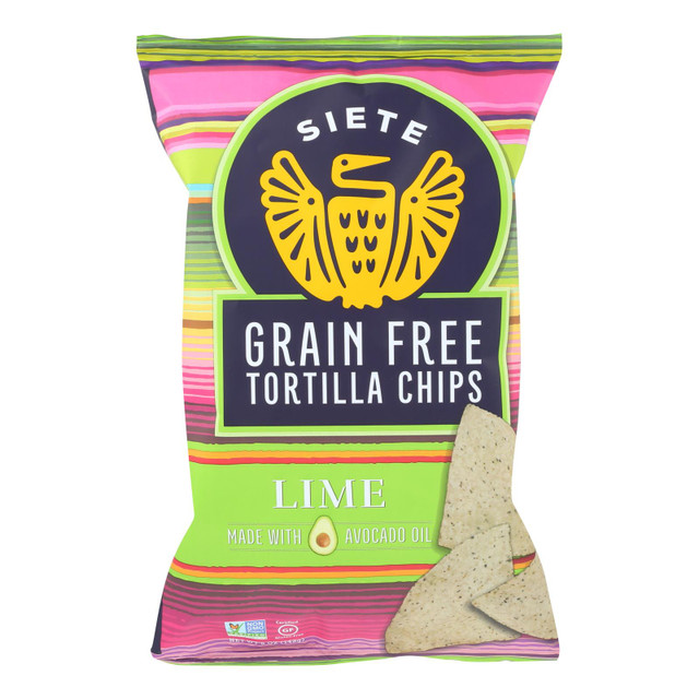 Siete Tortilla Chip Sea Salt Case Of 12 5 Oz