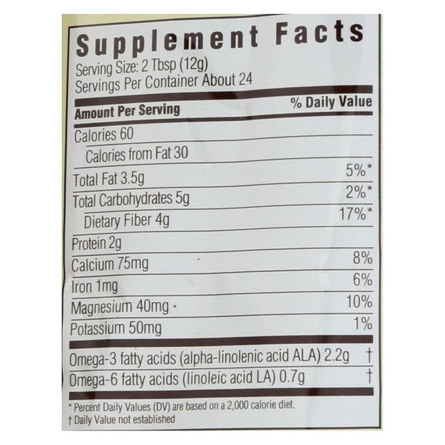 Spectrum Essentials Organic Ground Flaxseed 14 Oz