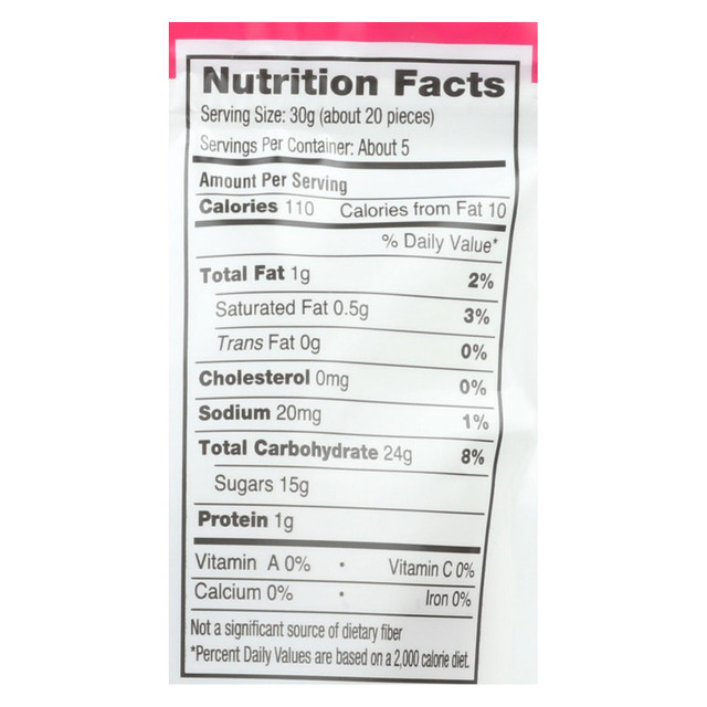 Rj's Licorice Soft Eating Licorice Mango Case Of 8 7.05 Oz