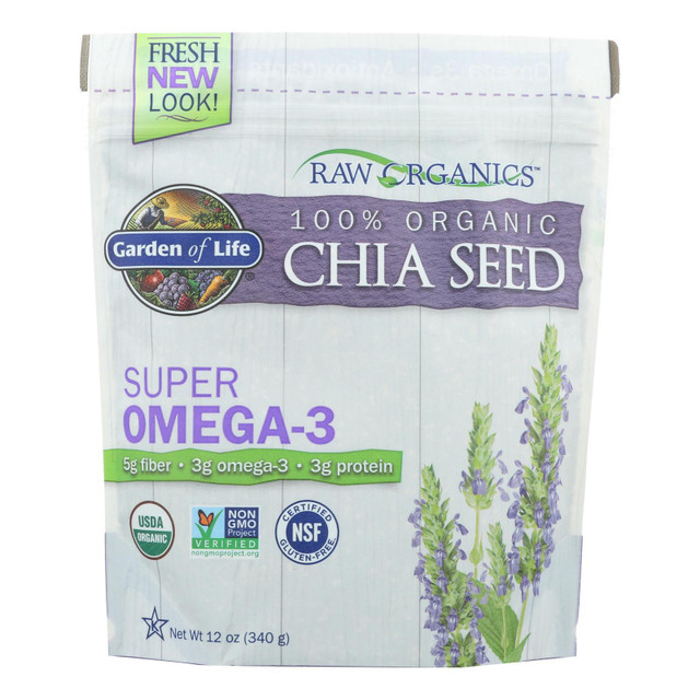 Garden Of Life - Raw Organics Chia Seed - 12 OZ main image 1