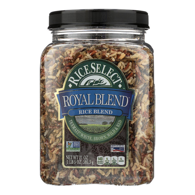Rice Select Royal Blend - White, Brown And Red - Case Of 4 - 21 Oz.