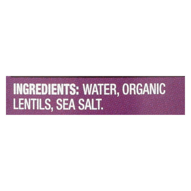 Westbrae Foods Organic Lentils Beans Case Of 12 15 Oz.