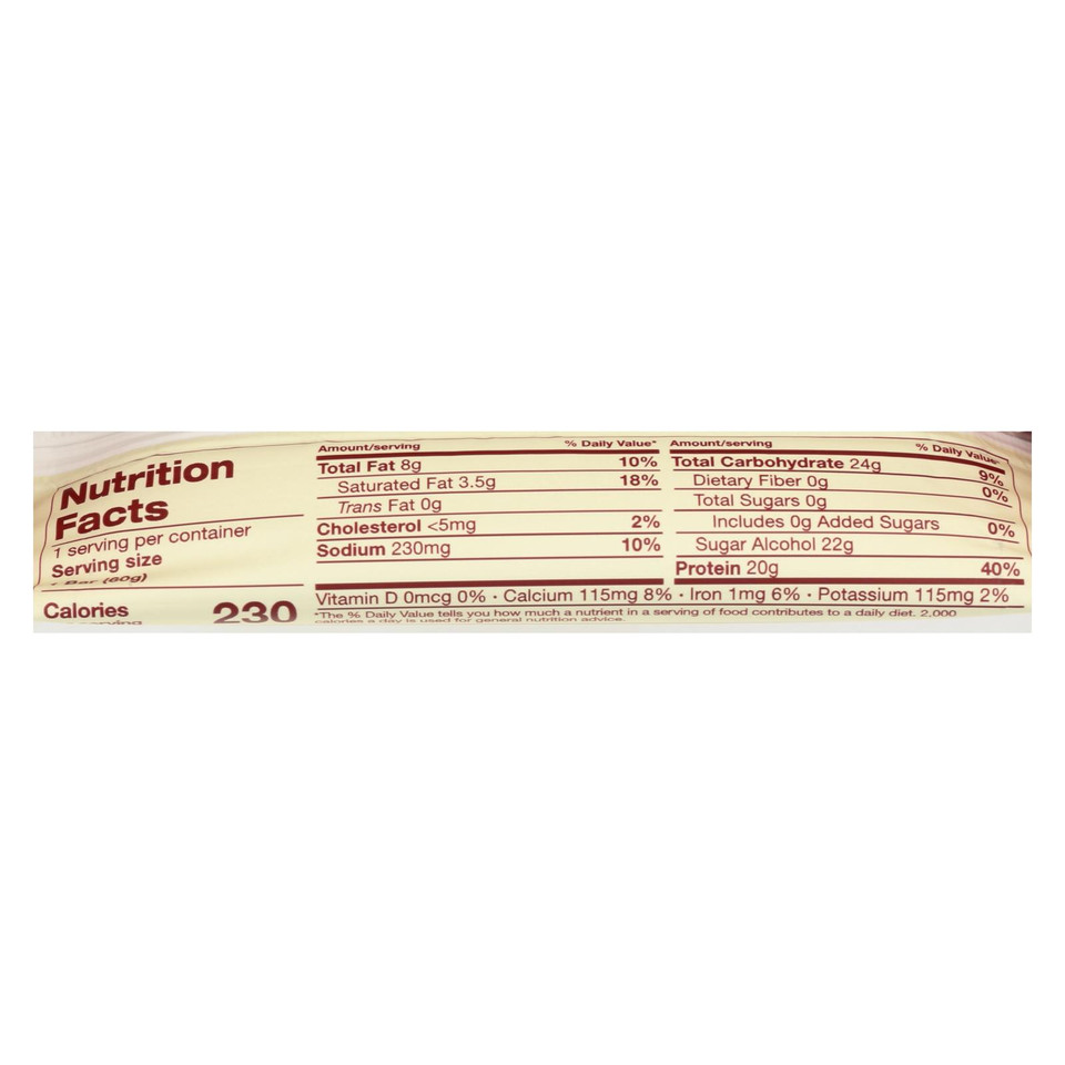 Think Products Thin Bar - Chunky Peanut Butter - Case Of 10 - 2.1 Oz