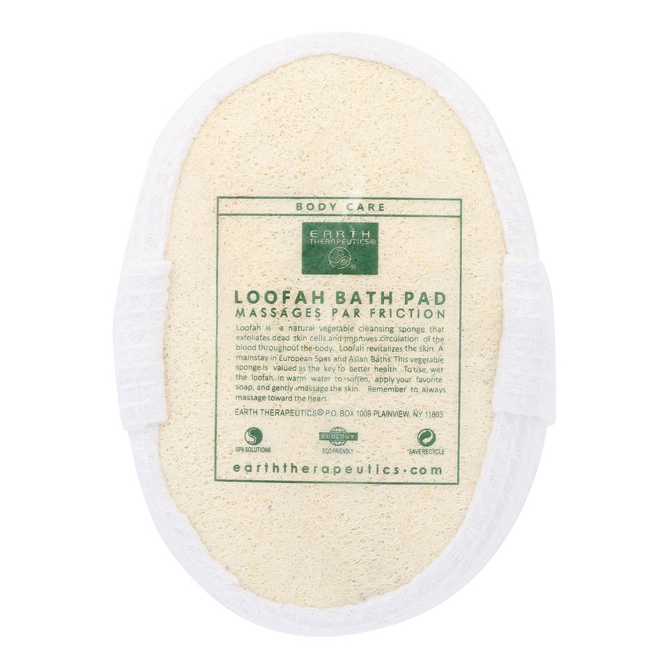 Earth Therapeutics Loofah Super Exfoliating Body Sponge 1 Count