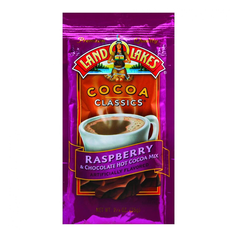 Land O Lakes Cocoa Classic Mix Raspberry And Chocolate 1.25 Oz