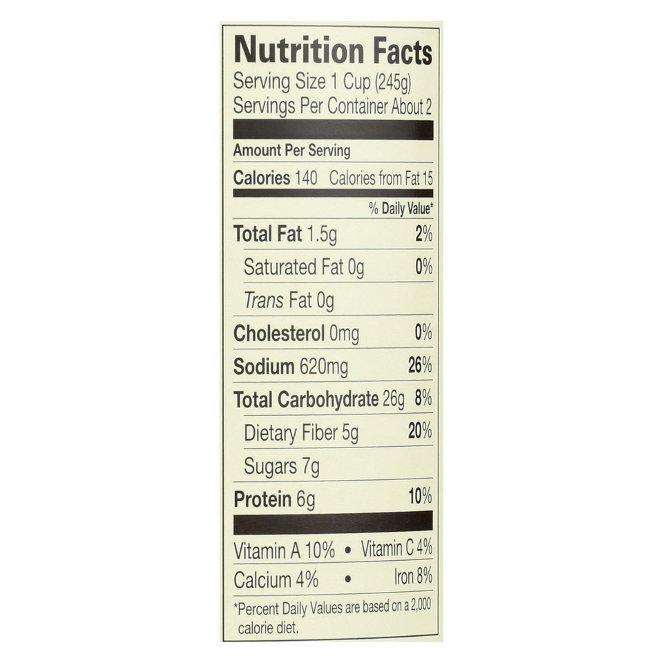 black bean soup calories