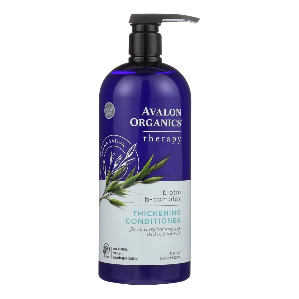 Avalon Organics Thickening Shampoo Biotin B Complex Therapy 14 Fl Oz