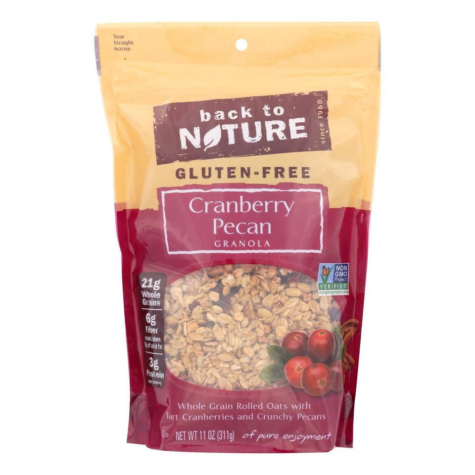 Back To Nature Classic Granola Lightly Sweetened Whole Grain Rolled