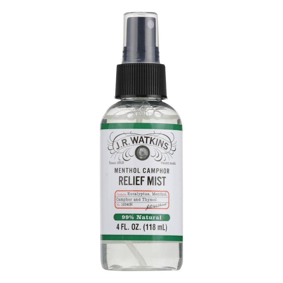 J.r. Watkins Natural Pain Relieving Liniment Spray 4.0 Oz