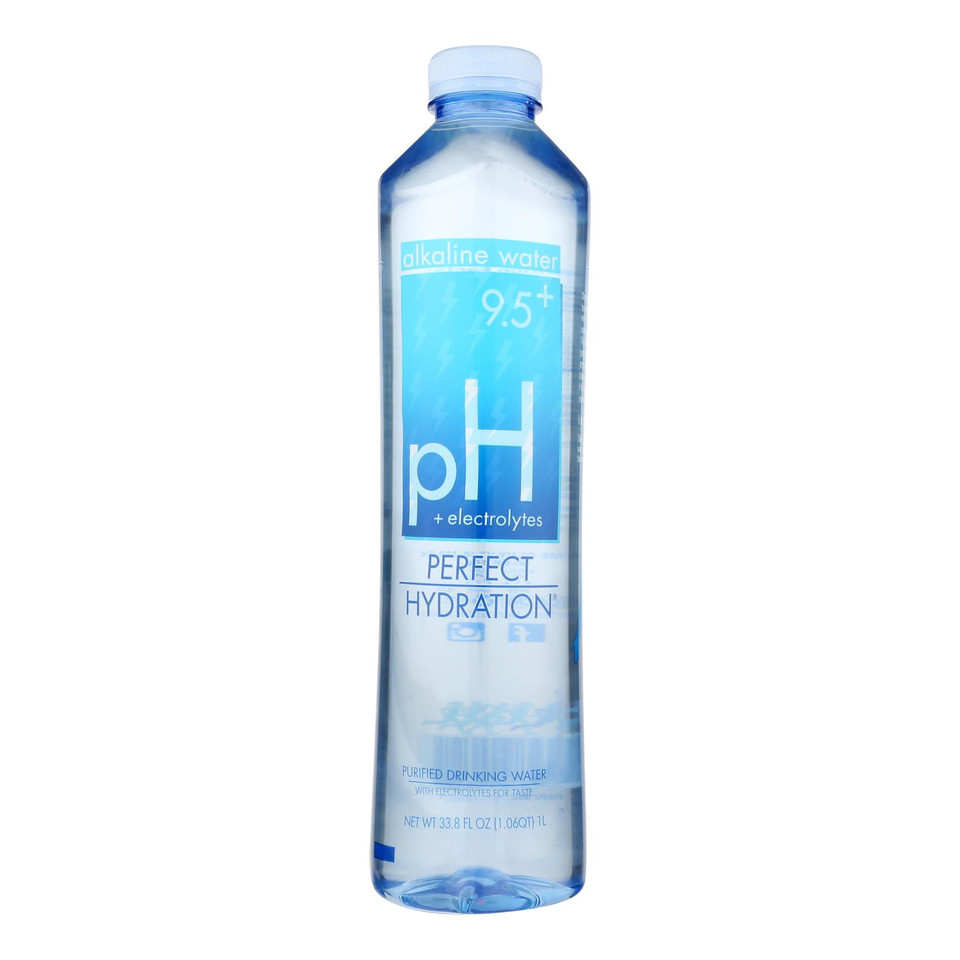Essentia Hydration Perfected Drinking Water 9.5 Ph. Case Of 24 20 Oz.