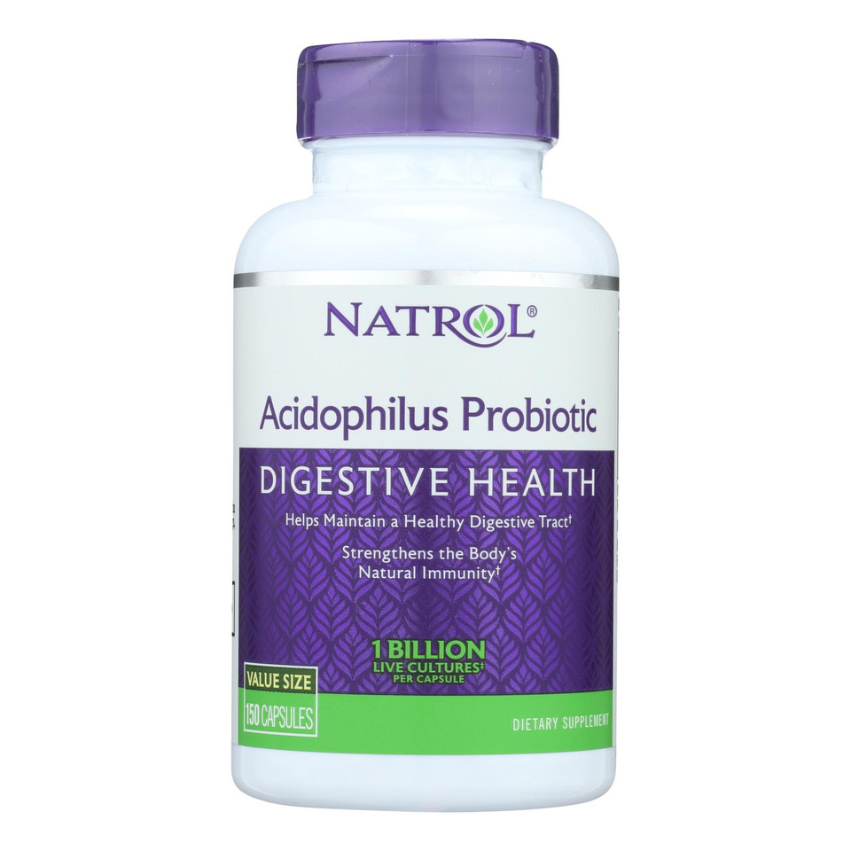 Natrol Acidophilus Probiotic 100 Mg 150 Capsules