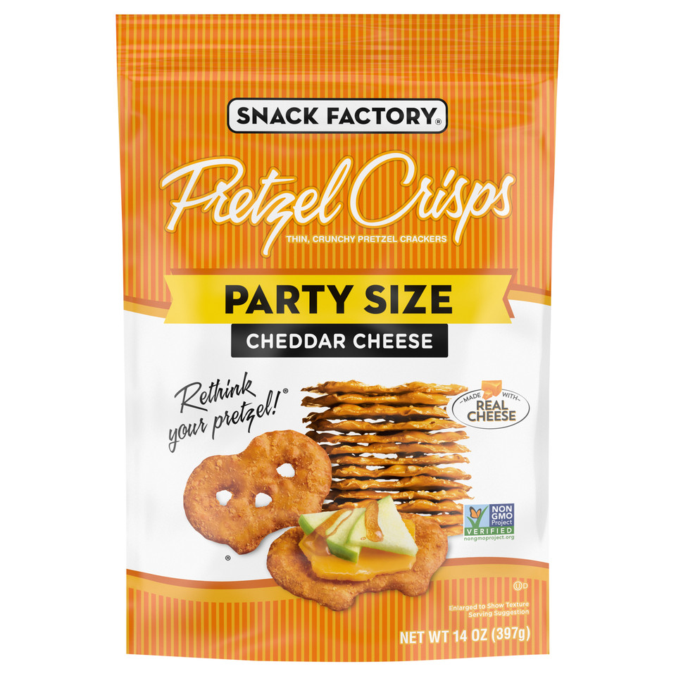 Pretzel Crisp Pretzel Crisps Everything Case Of 12 7.2 Oz.