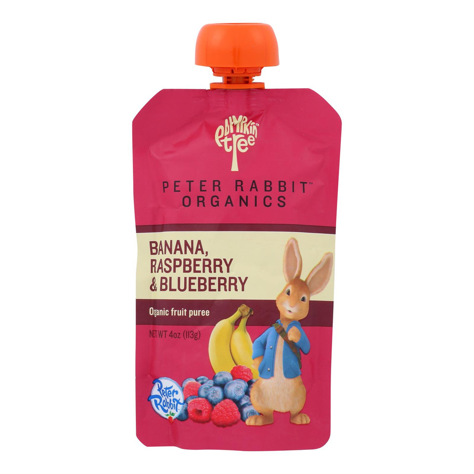 Peter Rabbit Organics Fruit Snacks - Strawberry And Banana - Case Of 10 ...