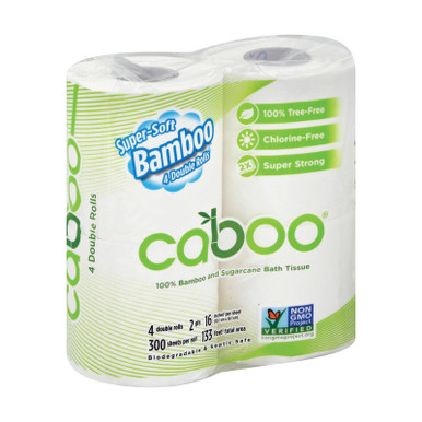 Caboo Bathroom Tissue - Case Of 10