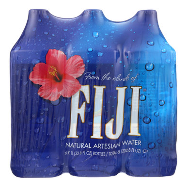 Fiji Natural Artesian Water Artesian Water -1 Liter - Case Of 2 - 6/33 ...