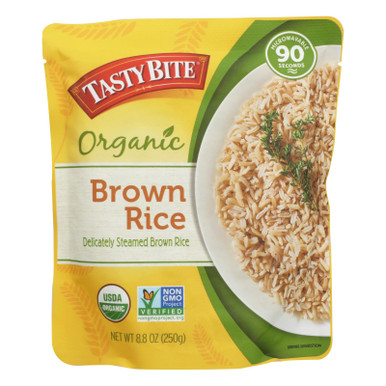 Bitty Rice Ecxample Tasty Bite - Rice Brown - Case Of 12 - 8.8 Oz - Pure Modern Living