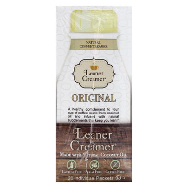 Leaner Regular Leaner Creamer - Creamer Original Single Srv - Case Of 6-20 Ct - Pure ...