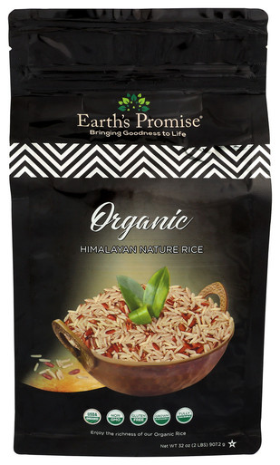 Earths Promise Rice Himalayan Nature Org - Case of 5 - 2.000 LB - Pure ...