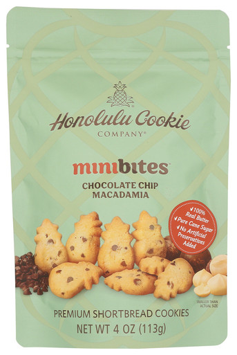 Honolulu Cookie Company Cookie Choc Chp Mac S - Case of 8 - 4.000