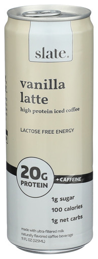 Slate Protein Coffee Van Latte - Case of 12 - 11.00 FO - Pure