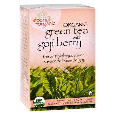 Uncle Lee's Imperial Organic Green Tea with Goji Berry - 18 Tea Bags main image 0