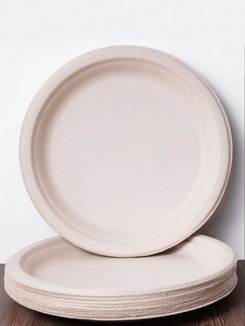 9 Inch Round Plate - 500/cs