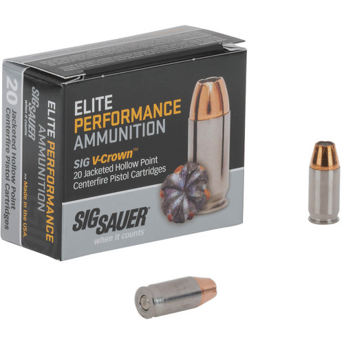SIG SAUER Elite V-Crown .380 ACP - 20 Rounds