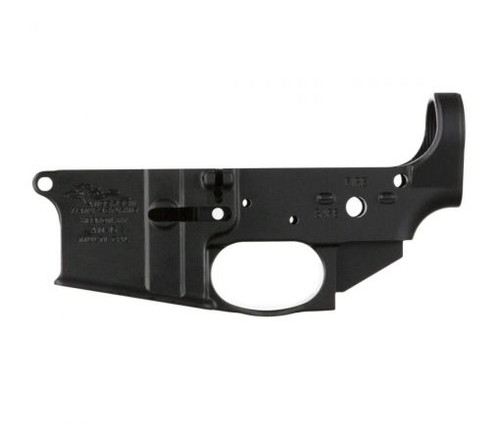 AM-15 Stripped Lower Receiver - Closed - Anodized Black