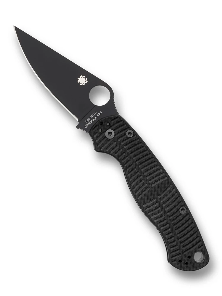 Spyderco Paramilitary 2 — Black / CPM MagnaCut