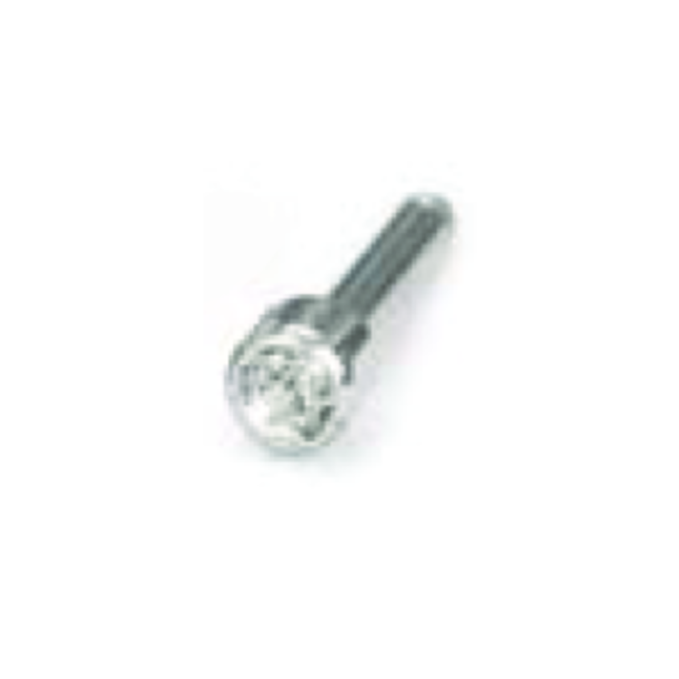 Blomdahl Silver Titanium Crystal Mini Earring Cartridge, Box of 10 Single Earring Cartridges (5 pairs of earrings)