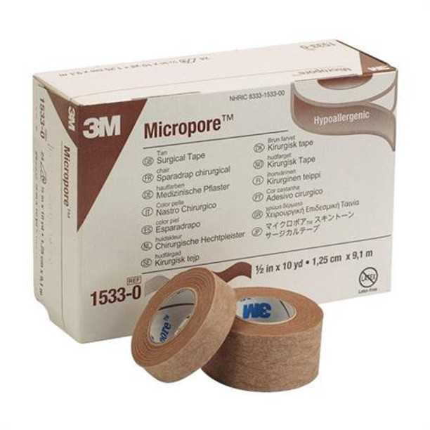 3M™ Micropore Paper Tape, 1" x 10 Yard 3M™ Micropore Paper Tape, 1" x 10 Yard