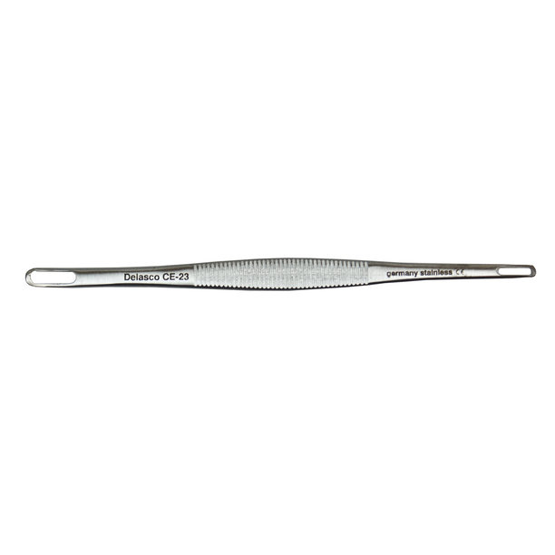 Delasco CE-23 Schamberg comedone extractor, extra fine, square ends