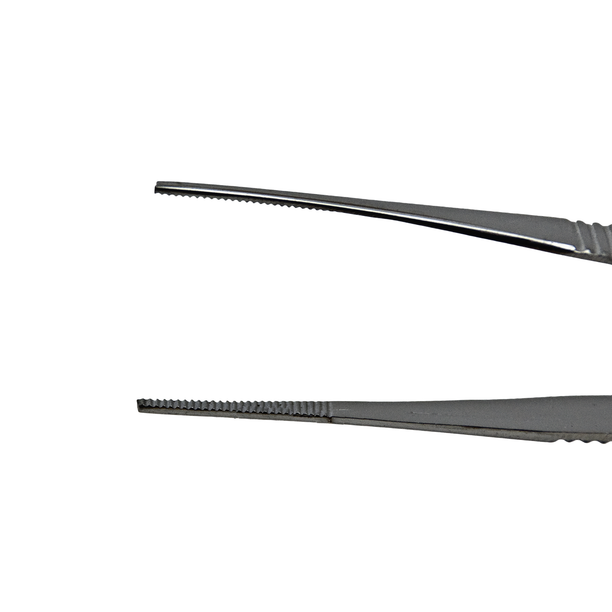 Delasco DF-3 Adson Forceps 4 3/4", Serrated, Disposable