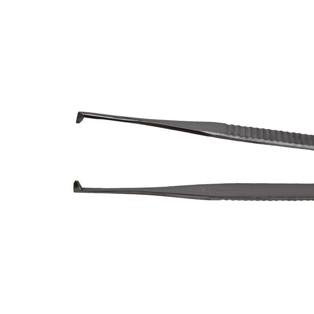 Delasco DF-4 Adson Forceps 4 3/4", 1x2 Teeth, Disposable