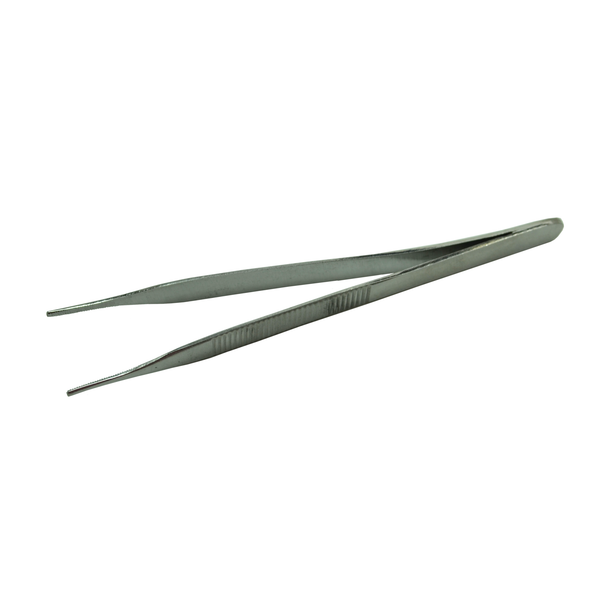 Delasco SS68 Forceps, Adson, 4 3/4", Serrated, Disposable, Sterile, Pack of 10
