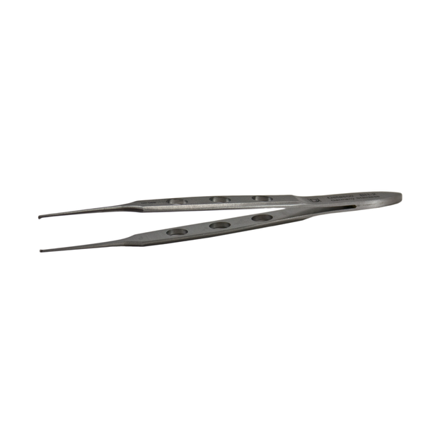 Delasco BH-2 Bishop Harmon Forceps 3.375 in Straight 0.8mm 1x2 Teeth