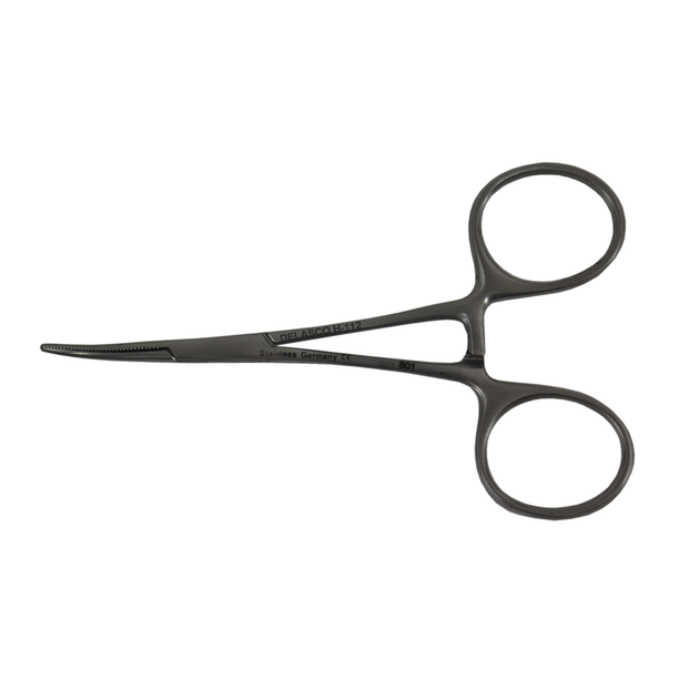 Delasco H-112 Pedifine Mosquito Hemostat 4in, Curved, Extra-Fine Delasco H-112 Pedifine Mosquito Hemostat 4in, Curved, Extra-Fine