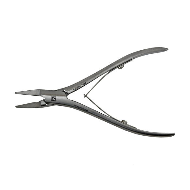 Delasco N-32 Nail Splitting Forceps, Straight 5" 15mm tip